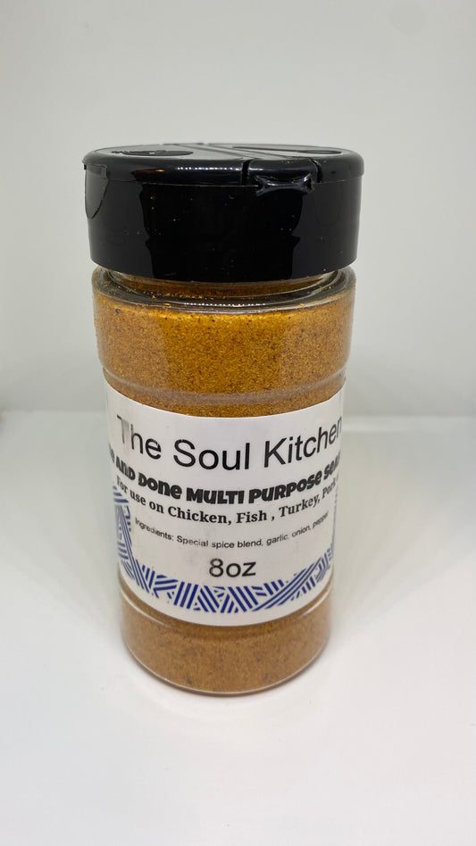 One and Done Multi Purpose Seasoning
